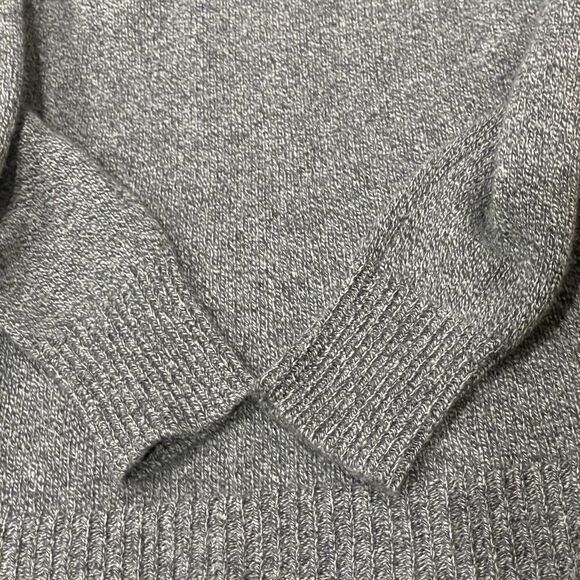 Garnet Hill 100% Cashmere Pullover Sweater Gray Mock/Turtleneck Womens Size XS - Picture 10 of 10